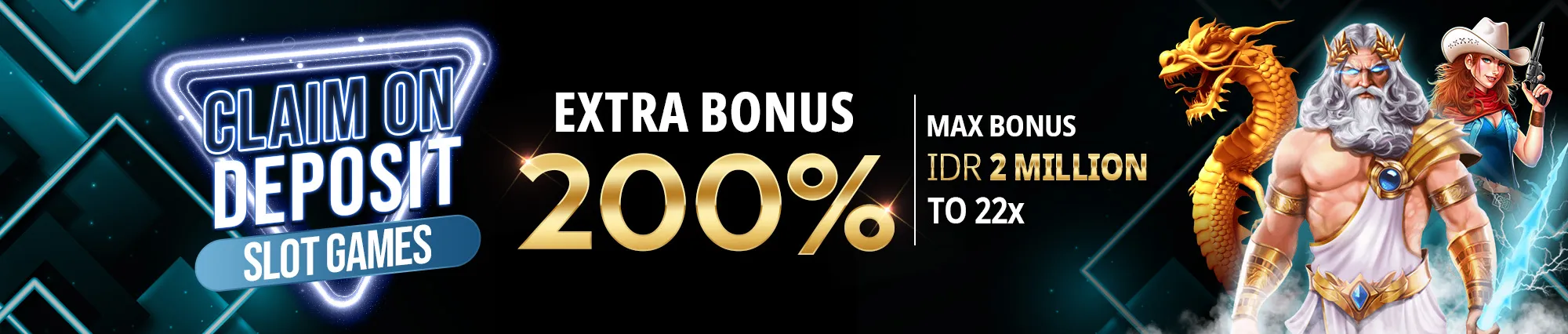 extra bonus 200% by qqfortuna